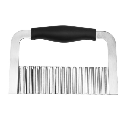 [13-R566] قطاعة بطاطس من الفولاذ المقاوم للصدأ 18 × 12 سم