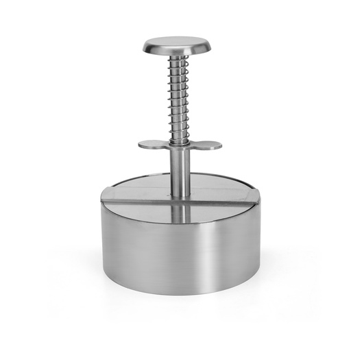 [13-R573] Stainless Steel Burger Press 8 x 15 cm