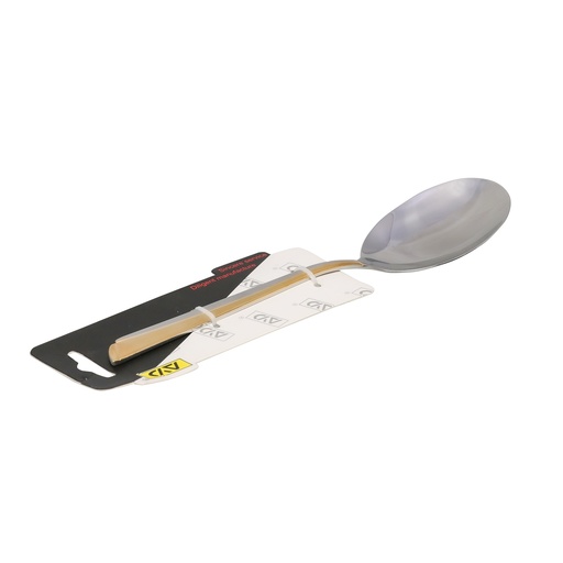 [Y13-834] Stainless Steel Serving Spoon Golden Large Gold