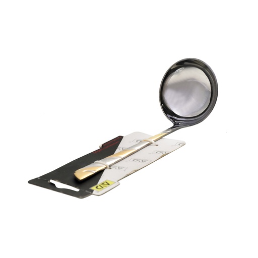 [Y13-851] Stainless Steel Serving Soup Ladle Golden Gold