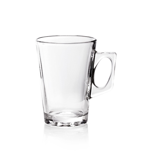 [Y13-897] Transparent Glass 350 ml Glass Mug