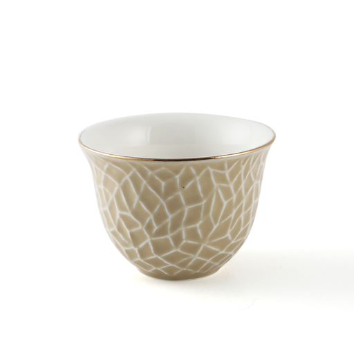 [03-168] Decopor Porcelain 12 Piece Cawa Cup Set 60 ml