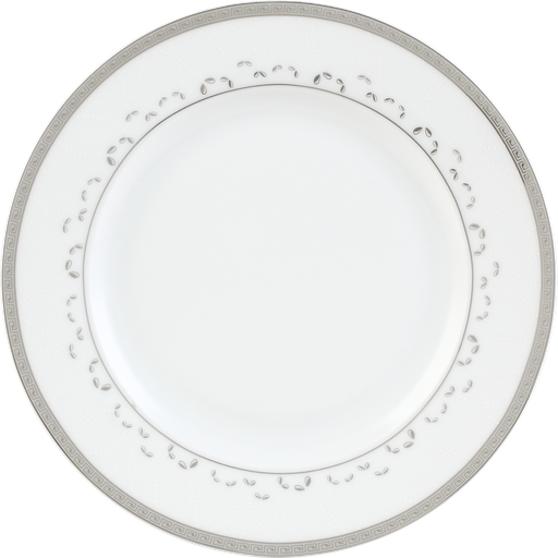 [03-351] Decopor Porcelain 47 Pieces Dinner Set Silver