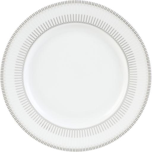 [03-352] Decopor Porcelain 47 Pieces Dinner Set Grey