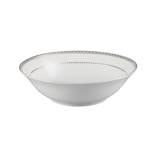 [03-408] Decopor 9" Salad Bowl Golden Design