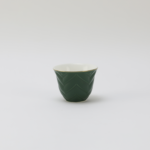 [RP-084] Decopor Dark Green Tea/cawa/Sugarpot 51pcs serving set 100 ml,50 ml RS-1919