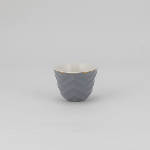 [RP-126] Decopor Cadet Grey Tea/cawa/Sugarpot 51pcs serving set 100 ml,50 ml RS-2020