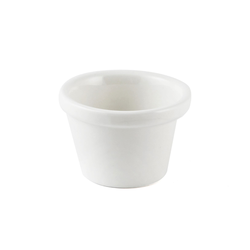 [08-1503] B2B Ivory Porcelain Plain Thick Ramekin 6 cm