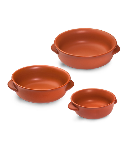 [03-272] Che Brucia Brown Porcelain Bowl 16 cm