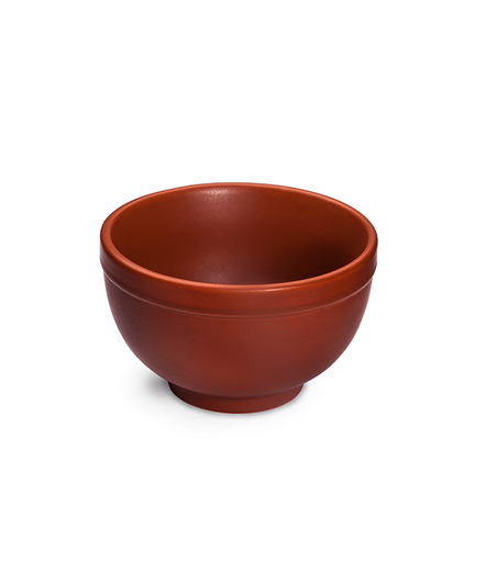 [03-294] Che Brucia Brown Procelain  Bowl 5"