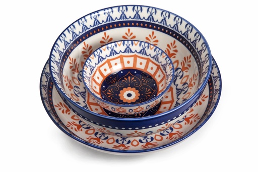 [D03-034] Che Brucia Henna Porcelain Bowl 10.1 cm / 4"
