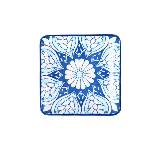 [D03-128] تشي بروشيا 4.875 بوصة تصميم فسيفساء مربع