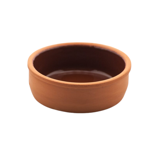 [VP-004] Che Brucia Clay Trabzon Round Oven Bowl 9.5 x 3.5 cm / 150 ml Inner Glazed
