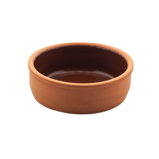 [VP-008] Che Brucia Clay Anadolu Round Oven Bowl 12 x 4 cm / 250 ml Inner Glazed
