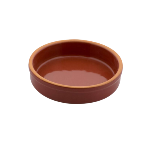 [VP-009] Che Brucia Clay Rumeli Round Oven Bowl 16 x 4 cm / 450 ml Inner Glazed
