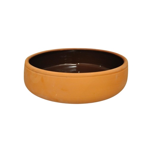 [VP-028] Che Brucia Clay Bektasi Round Oven Tray 30 x 8 cm Inner Glazed