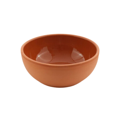 [VP-036] Che Brucia Clay Bolu Mengen Soup Bowl 15 x 5.5 cm Inner Glazed