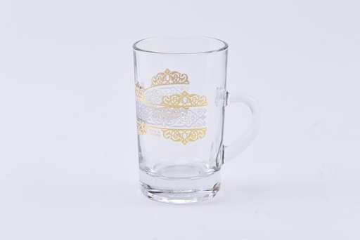[D-42931] 6pcs glass tumbler set W handle / 42931