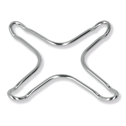 [MXC-004] مجموعة Metaltex Steel من قطعتين إضافيتين لموقد الغاز مقاس 10 بوصات