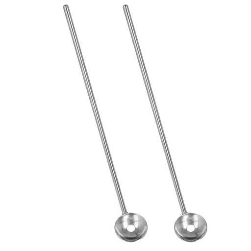 [MXC-045] Metaltex Steel Set 2 Stirrers Spoons Cocktail 6" / 253925