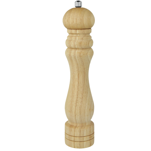 [MXC-088] Metaltex Wooden Laquered Rubberwood Mill 26 cm Brown / 586026