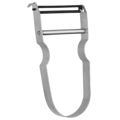 [MXC-092] مقشرة بطاطس زاك ستيل من ميتالتكس - فضي