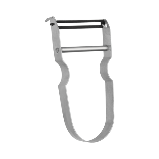[MXC-103] Metaltex Steel Zack Peeler-Silver / 242757