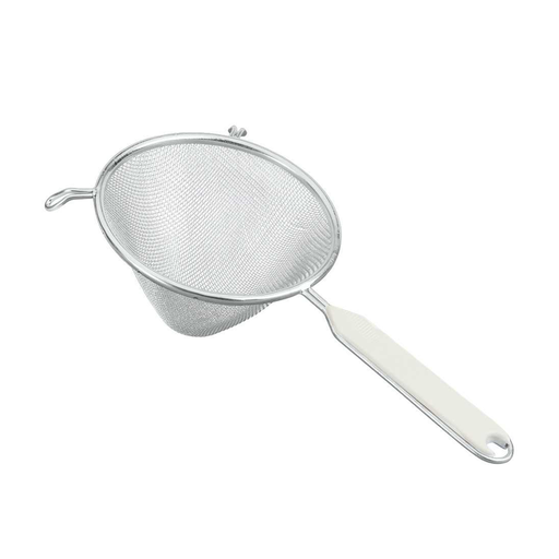 [MXI-016] Metaltex Stainless Steel Conical Strainer Plastic Handle white Lab 7 cm / 113207