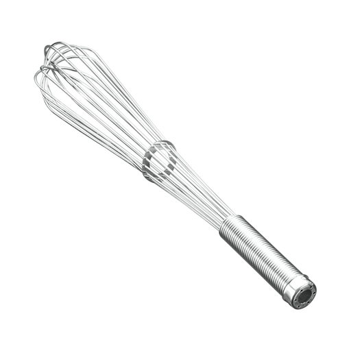 [MXI-049] Metaltex Steel Tinned Heavy Duty Whip 35 cm-Silver / 603035