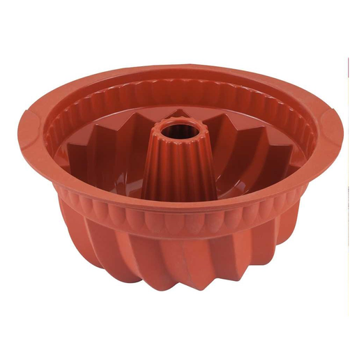 [MXI-066] Metaltex Silicone Gugelhopf Mould Silicone 22 cm Brown 6" / 222139