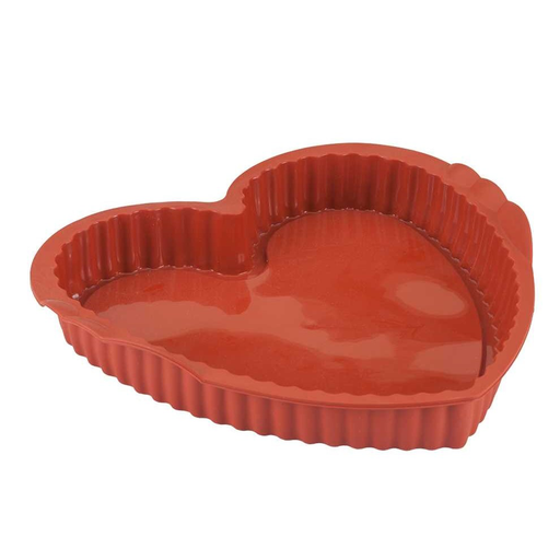 [MXI-069] Metaltex Silicone Heart Mould Silicone Brown / 222184