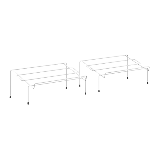[MXI-135] Metaltex Set of 2 Cipok-2 Double Level Shoe Organizer / 365520