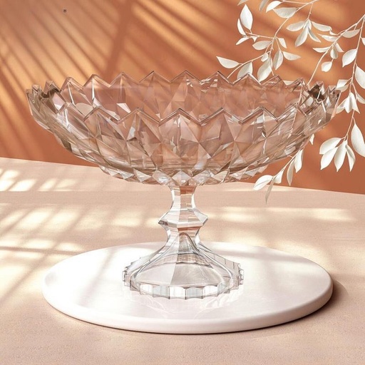 [04-427] City Glass Galaxy Glass Fruit Bowl 30 cm