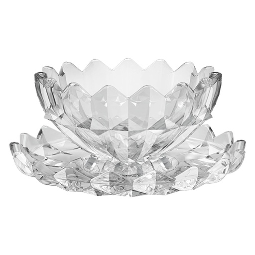 [04-493] City Glass 12 Piece Dolce Ice-Cream Bowl Set 210 ml