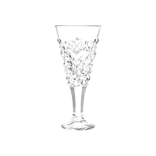 [04-495] City Glass 6 Piece La Rose Steamware 250 ml