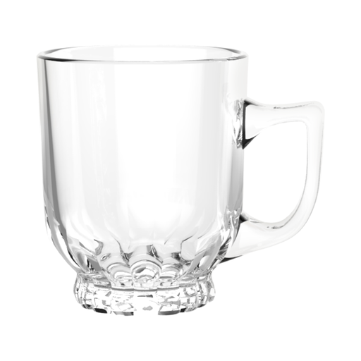[04-502] City Glass 3 Piece Orlando Tea Mug 200 ml / 3M300196