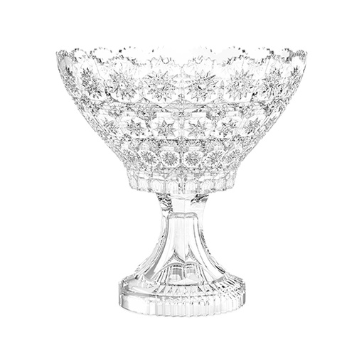 [04-508] City Glass Czech Fruit Bowl 30 cm