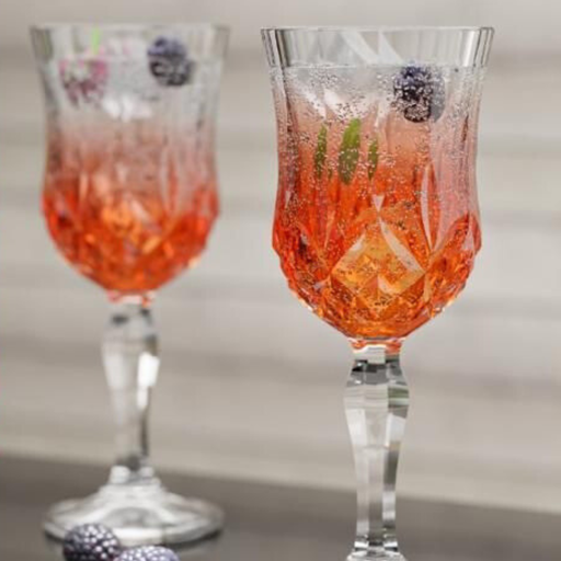 [04-570] طقم أكواب سيتي جلاس تيفاني ستيم وير، 6 قطع، 150 مل