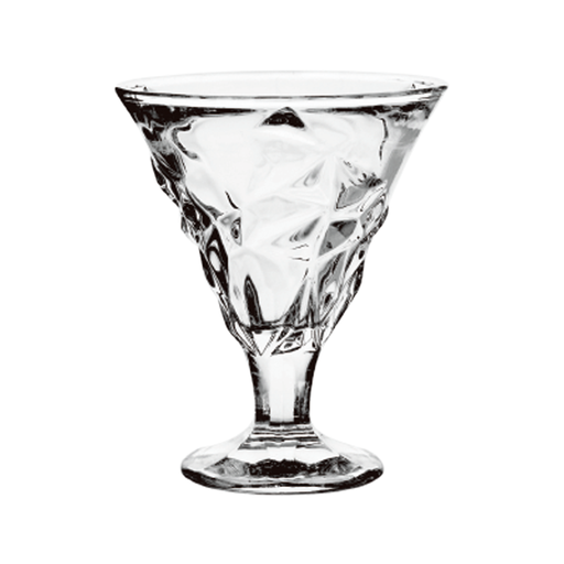 [LX-013] كاسه آيس كريم زجاج 215مل (طقم 6 قطع) / LXBQ03-3