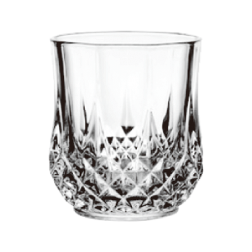 [LX-046] LX 6 Pieces Glass Diamond Cup 290 ml Set / LXZS0602