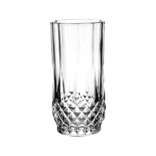 [LX-047] LX 6 Pieces Glass Diamond Cup 250 ml Set / LXZS0603