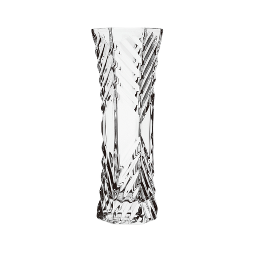 [LX-069] مزهرية زجاجية سداسية 29.5سم × 10.6سم / LXHP21-30-5