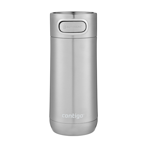 [CT-005] Contigo Silver Autoseal Luxe Vacuum Insulated Stainless Steel Travel Mug 360 ml / 2104367