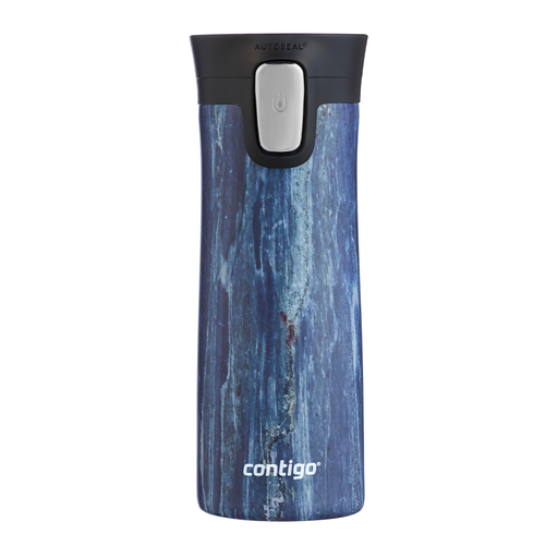 [CT-013] Contigo Blue Slate Autoseal Pinnacle Couture Vacuum Insulated Stainless Steel Travel Mug 420 ml / 2106511