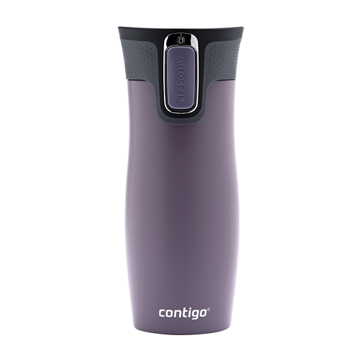 [CT-032] Contigo Dark Plum Autoseal West Loop Vacuum Insulated Stainless Steel Travel Mug 470 ml / 2104579