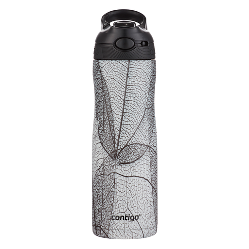 [CT-083] Contigo White Leaf Autospout Ashland Couture Chill Vacuum Insulated Stainless Steel Water Bottle 590 ml / 2127882