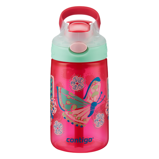 [CT-117] Contigo Pink Autoseal Kids Gizmo Flip Bottle 420 ml / 2115036