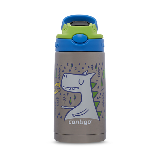 [CT-153] Contigo Matcha Dragon Autospout Kids Easy-Clean Stainless Steel Bottle 380 ml / 2178082