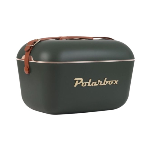[PB-9413] Polarbox 20 Liters Classic Cooler Box Green Forest - Gold / 9413