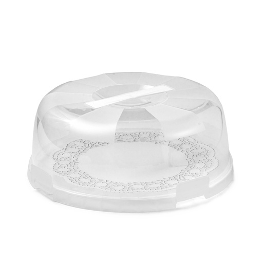 [SN-018] Snips Delice White Cake Holder 28 cm x H 9 cm / 000586